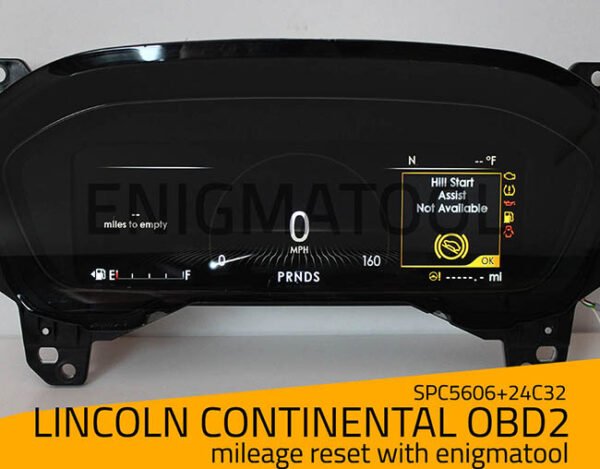 lincoln-continental-speedometer-spc5606-24c32-enigmatool-obd2-mileage-reset